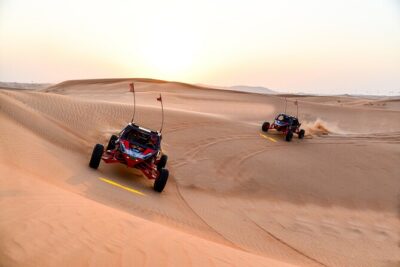 3000cc Dune Buggy & Sandboarding - Private Experience - Hotel pickup to desert base: getting set up without stress