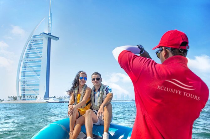 90 Minutes Speedboat Tour: Marina, Atlantis, Palm & Burj Al Arab - Ain Dubai (Bluewaters) and Jumeirah Beach: the coastline warm-up