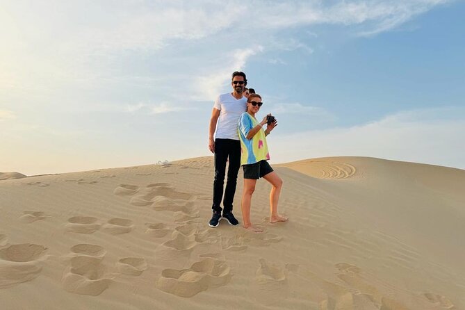 Abu Dhabi Desert Safari With Live Shows And BBQ Buffet Dinner - The 3:30 Pickup and the Desert Drive That Sets the Pace
