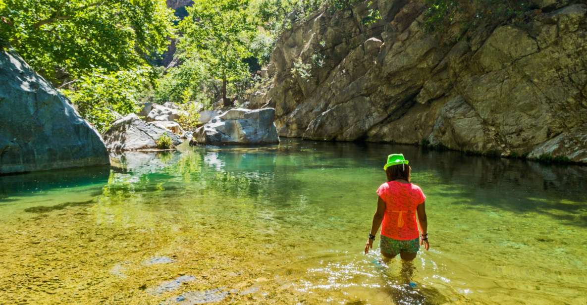 Agadir or Taghazout: Paradise Valley Atlas Mountains Tour - Entering Paradise Valley: The Hike, the Swim, and Optional Rock Jumps