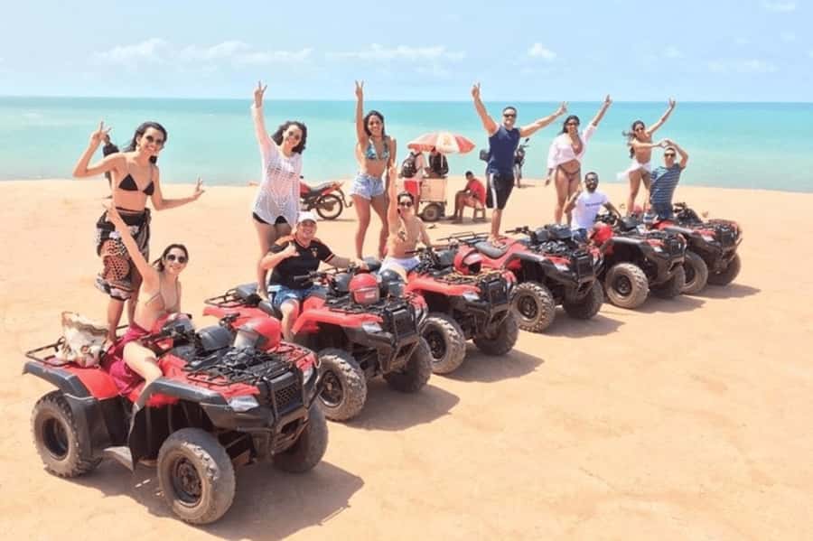 Agadir/Taghazout : Quad Bike Safari Desert - The main ride: dunes, hills, and Berber villages for about two hours