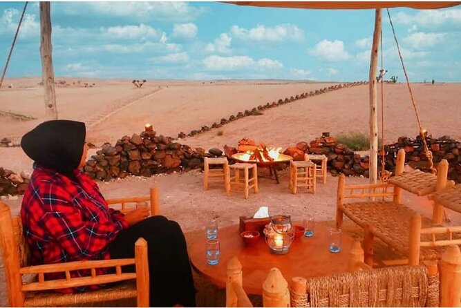 Agafay Desert: Dinner + Show with Quad Bike & Sunset Camel Ride - Dinner Under Stars (or in a Tent): Moroccan Food and a Full Evening Show
