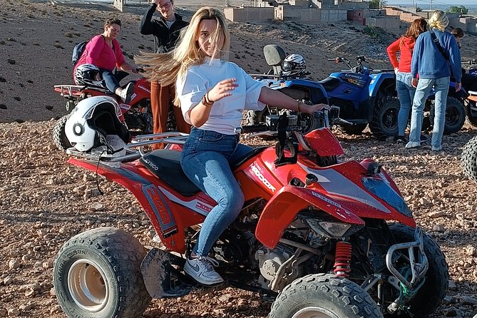 Agafay Desert Package, Quad Bike, Camel Ride and Dinner Show - Dinner in the Candle Hut: Moroccan Comfort Food Plus a Show