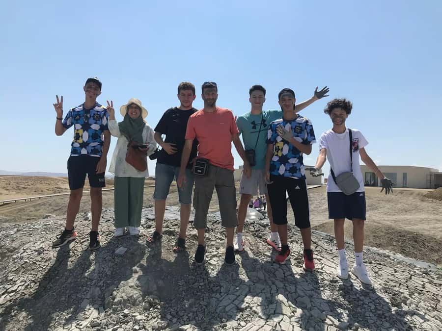 Baku: Gobustan, Mud Volcano, Fire Mount, Temple Lunch Entry - Mud volcanoes by off-road car: the ride feels like rally racing