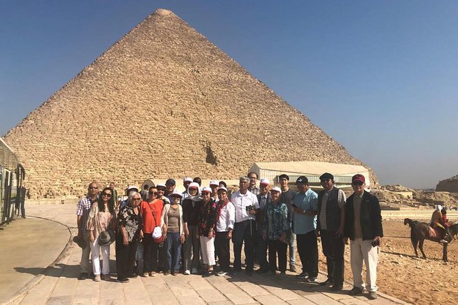 Cairo 8 Hour Private Tour of Pyramids, Egyptian Museum and Bazaar - Key points worth clocking before you go