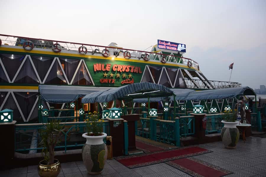 Cairo: Nile Sunset Dinner Cruise, Show & Optional Transfer - Private transfers to Nile Crystal: the easiest part of the night