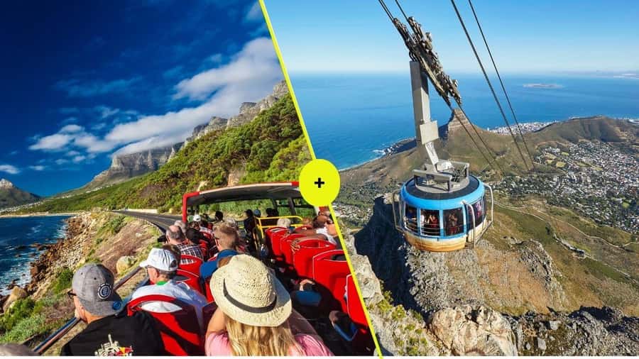 Cape Town: Table Mountain Cable Car, Hop-On Hop-Off Bus Tour - V&A Waterfront Start: the easiest way to aim for Table Mountain first