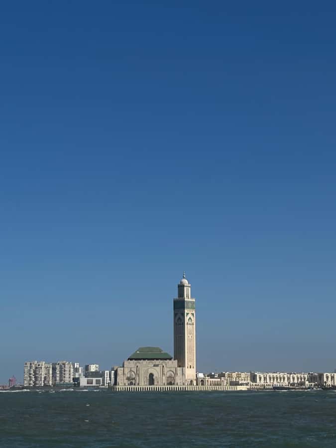 Casablanca Day Tour from Marrakech and Big Mosque Visit - La Corniche photo stop and beach relaxation on the Atlantic