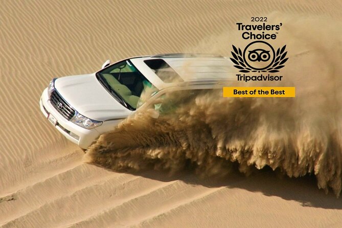 Desert safari, Dune bashing, sandboarding, camel, ATV Option - ATV/quad biking option: choose thrill, but confirm the setup