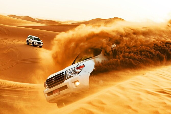 Desert Safari Experience with Dune Bashing and Dinner in Dubai - Key highlights at a glance