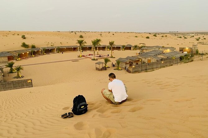 Desert Safari Experience with Dune Bashing and Dinner in Dubai - Dinner after the shows: BBQ buffet with vegetarian options