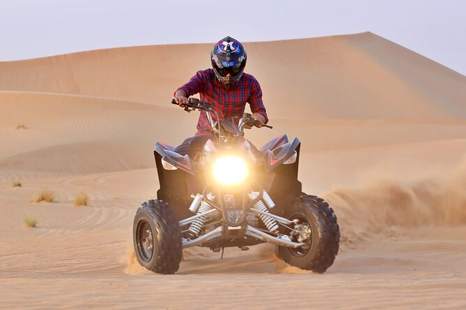 Desert Safari With BBQ Dinner, Quad Bike & Camel Ride from Dubai - The camp BBQ dinner on pillows, plus henna and fire show