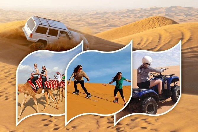 Doha :Half Day Desert Safari | Camel Riding | ATV | Sand Surfing - Quick Hits for Your Desert Day