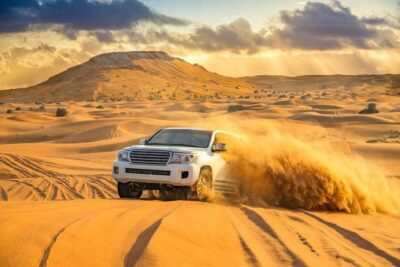 Doha :Half Day Desert Safari | Camel Riding | ATV | Sand Surfing - Sealine Beach Break: Tea, Coffee, and Camel Time