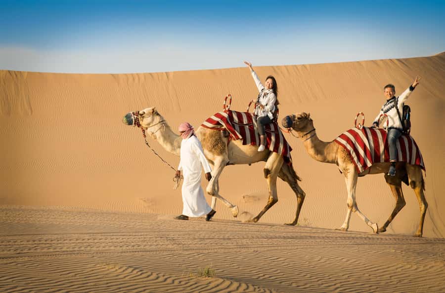 Doha: Safari, ATV, Camels, Sandboarding and Inland Sea Tour - Sealine Beach Stop: The Calm Before the Tires Drop