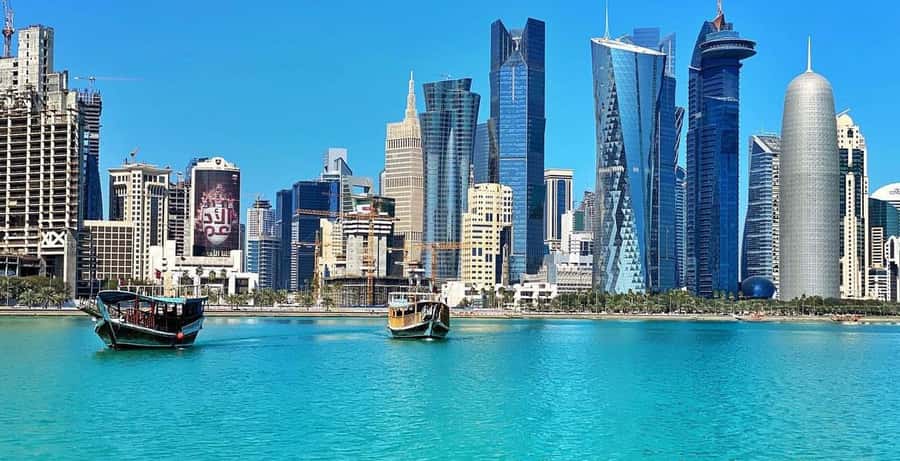 Doha: Sunset Experience, Traditional Dhow Cruise with Dinner - The English guide factor: Noor, Abdullah, and the landmark explanations