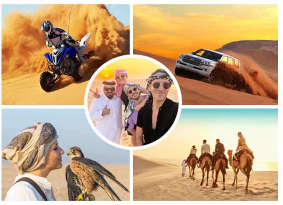Doha:ATV,Quad or Buggy Dune Bashing,CamelRide & Sandboarding - Key Things I’d Prioritize