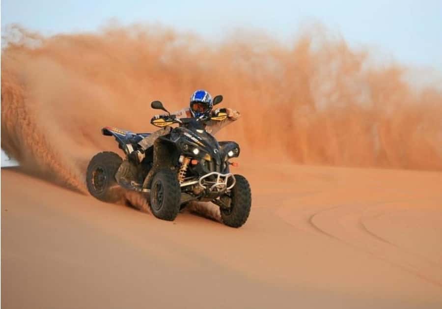 Doha:ATV,Quad or Buggy Dune Bashing,CamelRide & Sandboarding - The Real Secret Sauce: Guides Who Drive, Explain, and Photograph