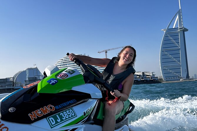 Dubai: 30min Jet Ski: Burj Al Arab w Pics, Videos, free Ice Cream - Getting ready: ID, swimwear, and what to bring