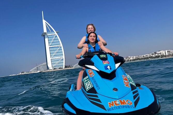 Dubai: 30min Jet Ski: Burj Al Arab w Pics, Videos, free Ice Cream - Who this is best for (and who might want the longer option)