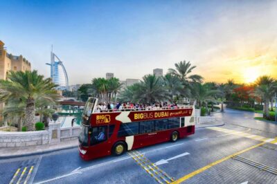 Dubai: Big Bus Hop-On Hop-Off Tour & Optional Dhow Cruise - Where you start: Dubai Mall bus parking and how hopping works