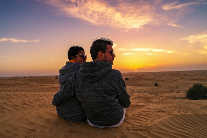 Dubai Desert Discovery: Red Dunes Safari, Sandboard & Camel Ride - Afternoon Timing for Desert Sunset Photos