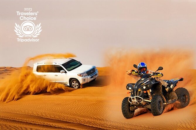 Dubai Desert Safari Adventure, 60mins ATV, Camel Ride, Shows, BBQ - Key Points at a Glance