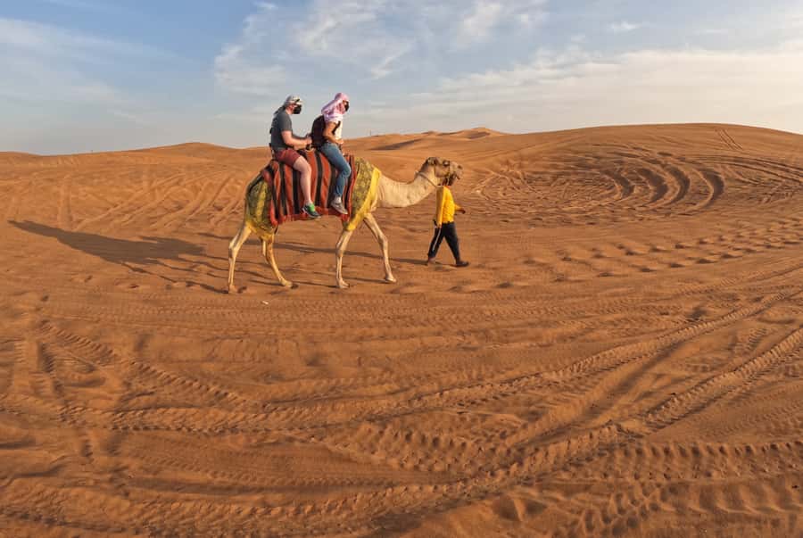 Dubai: Desert Safari, Camel Ride, Sandboarding, Quad Bike - Sandboarding Over the Dunes: Balance, Timing, and a Bit of Swagger