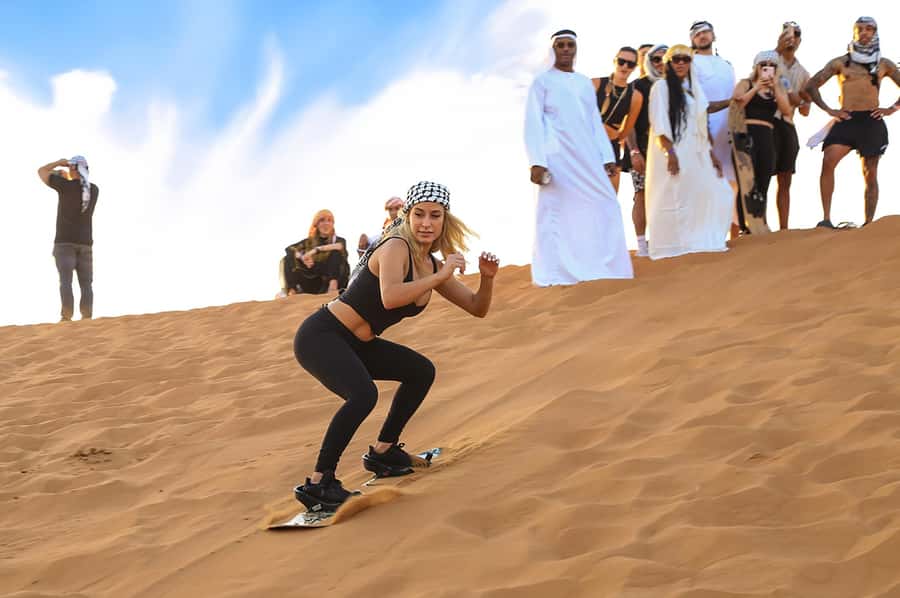 Dubai: Desert Safari with BBQ Dinner & Quad Biking Options - Red Dunes of Al Lahbab: the reason this safari feels worth it