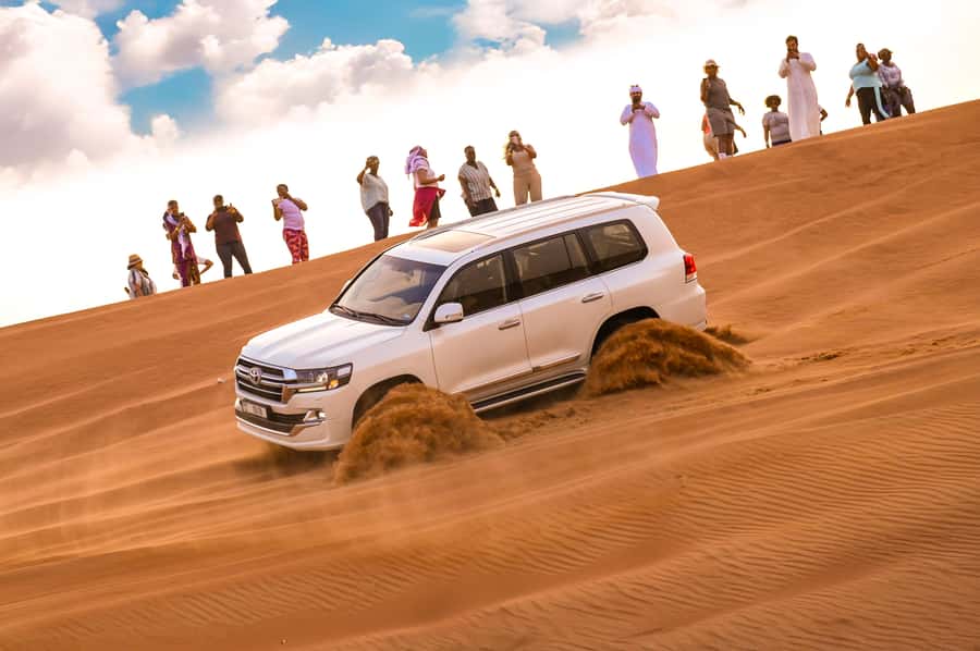 Dubai: Desert Safari with BBQ Dinner & Quad Biking Options - Dubai pickup in 4x4 cars: comfort first, then the sand starts
