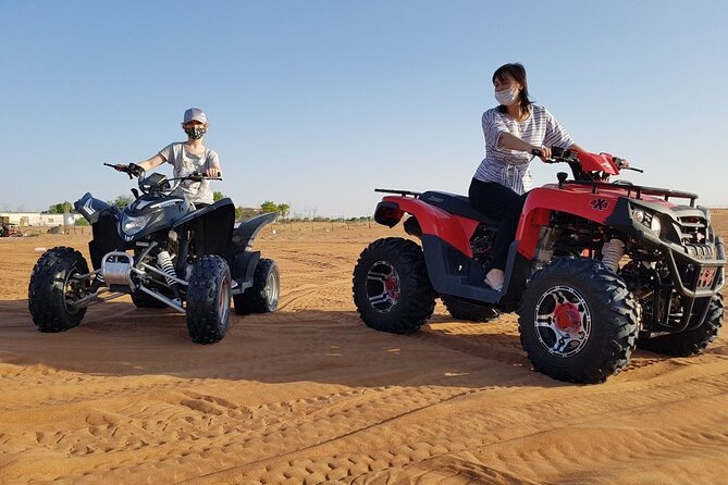 Dubai Desert Safari With BBQ, Quad Bike And Camel Ride - Door-to-door pickup and the flow of a 6–7 hour day