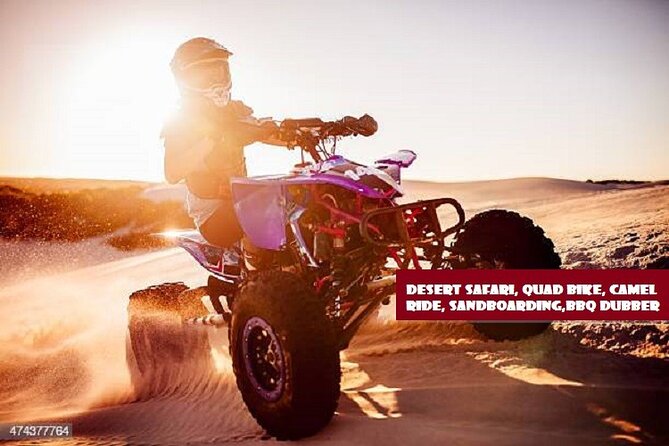 Dubai Desert Safari With BBQ, Quad Bike And Camel Ride - The live shows: Tanoura, belly dance, fire, and what changes in Ramadan