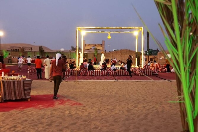 Dubai Desert Safari With Dune Bashing, Camel Ride & BBQ Dinner - Stop 1: Lahbab Desert dune bashing and the sunset photo pause