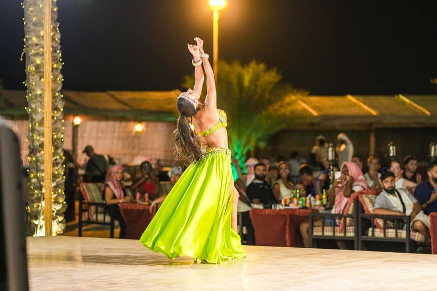 Dubai: Desert Safari with VIP BBQ and Optional Quad Bike - VIP BBQ dinner with your own table: what makes it feel premium