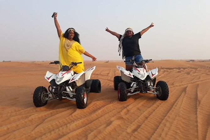 Dubai Dunes Safari With Quad Bike, Camel Ride, BBQ Dinner & Live Shows - Guides are the difference between fun and frustrating