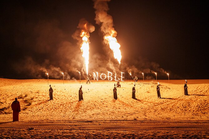 Dubai Evening Desert Safari BBQ Dinner & Transfer to Noble Camp - Key highlights you should know