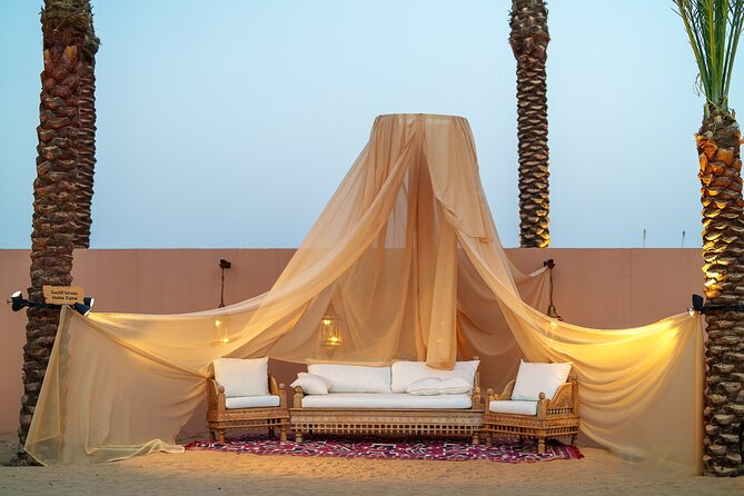 Dubai Evening Desert Safari BBQ Dinner & Transfer to Noble Camp - The Lahbab stretch: dune bashing and sandboarding without the waiting around