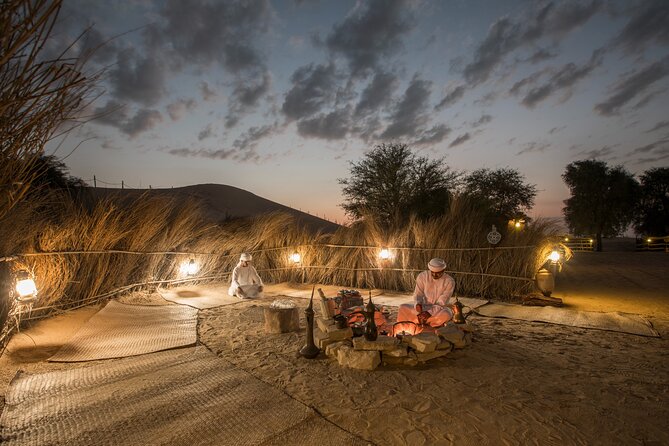 Dubai Evening Heritage Safari by Vintage G Class Al Marmoom Oasis - Arabic Coffee-Making and Village Food: Real Hands-On Culture Moments