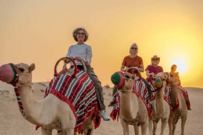 Dubai: Half-Day Desert Safari, Camel Ride, ATV & Dune Buggy - Lahbab Welcome Break: AC Tent Drinks, Dates, and Restroom Reset