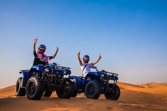 Dubai: Half-Day Desert Safari, Camels, Quad Bike & Refreshments - Camel ride and the falcon experience: slower moments that add meaning