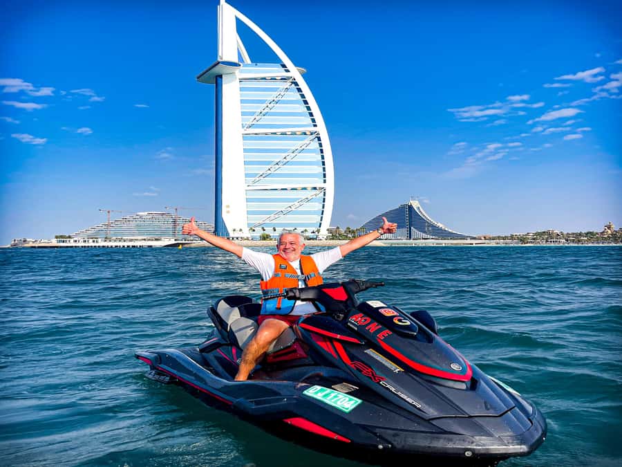 Dubai: Jet Ski to Burj Al Arab included Photos and Videos - Price and Group Setup: $50 Per Group Up to 2