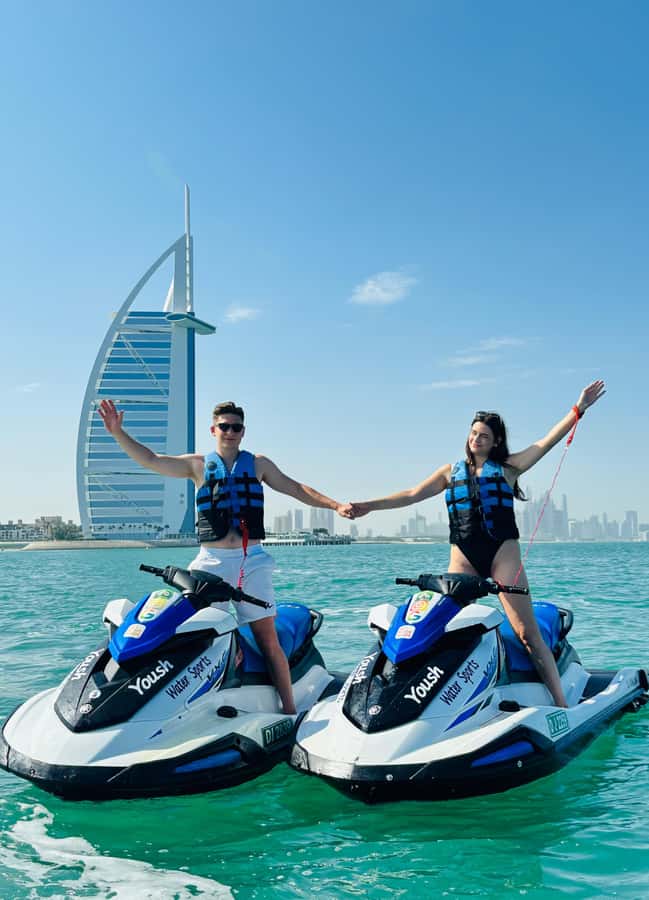 Dubai: Jet Ski Tour of Burj Al Arab with Photos - 30 minutes on the water: Safety first, then real freedom