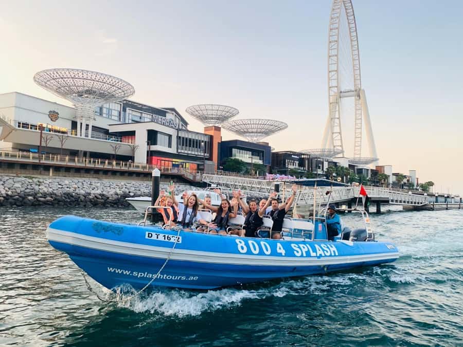 Dubai Marina : 1.5-Hour Atlantis Sightseeing Speedboat Tour - Key highlights you’ll feel right away