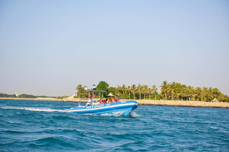 Dubai Marina : 1.5-Hour Atlantis Sightseeing Speedboat Tour - Palm Jumeirah from sea level: the views that surprise people