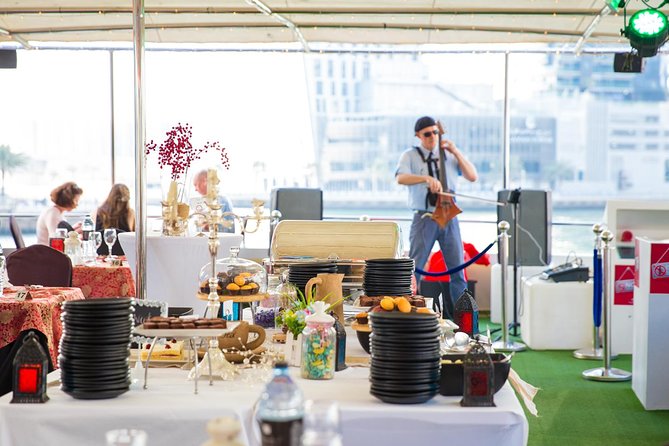 Dubai Marina Dinner Cruise with Live Music & Open Bar - Price and what you actually get for $47