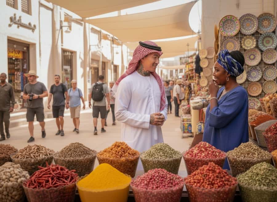 Dubai: Old Town, Street Food, Creek, Souks, & Emirati House - Key highlights at a glance