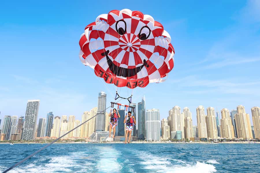 Dubai: Palm View and JBR View Parasailing Experience - Logistics That Matter: Weight Limits, Timing, and What the Captain Controls