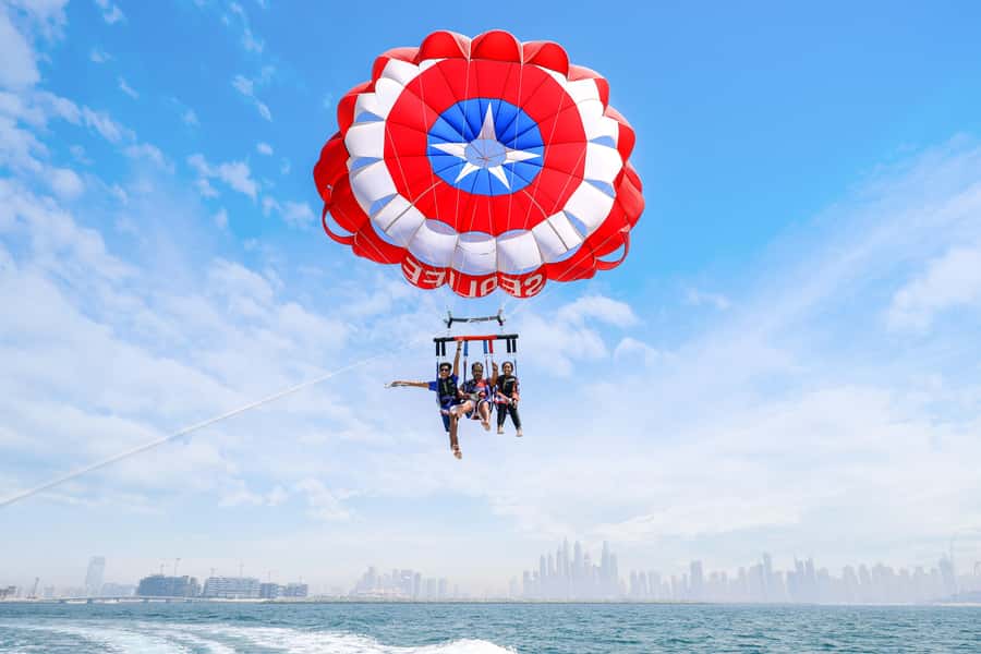 Dubai: Palm View and JBR View Parasailing Experience - Boarding and Harness Check: How the Flight Starts (and Why It Feels Safer)