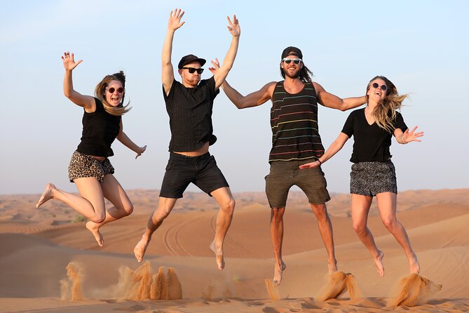 Dubai Premium Red Dunes Safari, Camels & 5<em> BBQ at Al Khayma camp – Safety, Comfort, and What to Bring So You Enjoy It’ /><br />
This tour is set up to be safe and structured. The vehicle details are spelled out: roll bars, seat belts, government trackers, GPS, and a first aid box. Drivers are described as well trained and licensed for safari drives, and the 4WD is said to be fully insured.</p>
<p><p>Still, the desert is not a theme park. That’s why the tour advises moderate physical fitness, and why it recommends eating 2–3 hours before the safari to reduce the chance of sickness during dune bashing.</p>
</p>
<p><p>What you should bring or plan for:</p>
</p>
<ul>
<li><strong>Sports shoes</strong> for sandboarding</li>
<li>Light, loose clothing in summer (and a jacket in winter)</li>
<li>Water is provided, but it never hurts to drink steadily before you feel thirsty</li>
<li>If you are getting motion sickness, talk with your doctor ahead of time about prevention options (the tour experience includes dune bashing)</li>
</ul>
<p><p>Also remember the optional ATV/quad segment is not included in the main price. If you add it, any damage, injuries, or lost items are the participant’s responsibility. That matters if you travel with a group and someone is tempted to ride when they’re tired.</p>
</p>
<h2 id="price-and-value-is-75-a-good-deal-in-dubai-desert-reality">Price and Value: Is $75 a Good Deal in Dubai Desert Reality?</h2>
<p><img src=