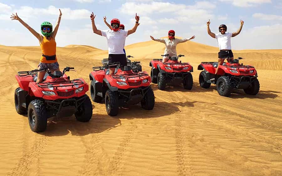 Dubai: Quad Bike, Dune Buggy, and Sandboarding Experience - Safety reality: fun with real rules